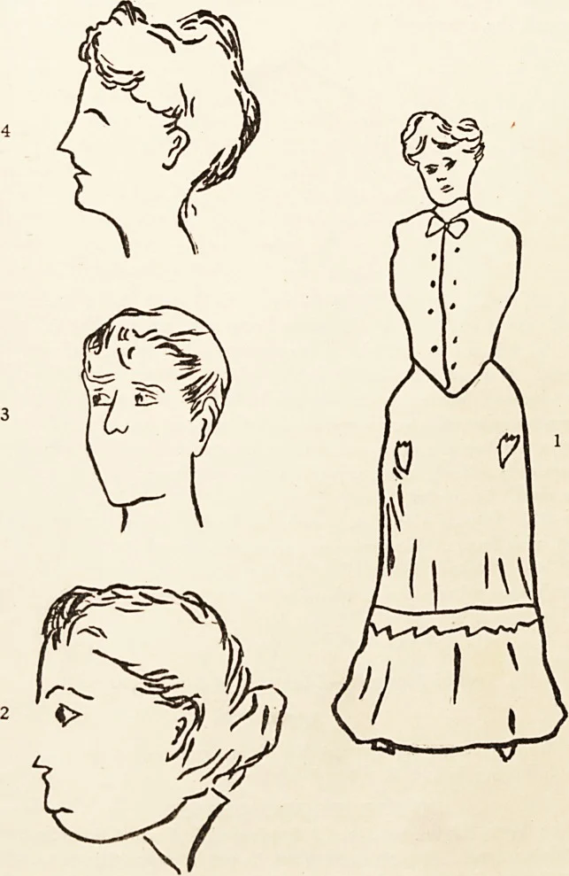 Page from a 1911 Binet-Simon intelligence test manual asking a child what is missing in a picture